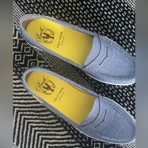 New in box women’s Cole Haan Pinch Loafers in Light Blue Chambray 
Size 8.5